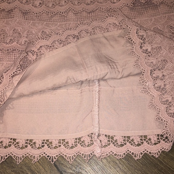 American Eagle Outfitters Pink Lace Skirt - Picture 6 of 8